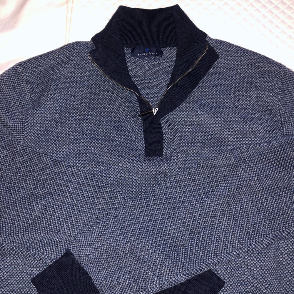 Toscano 1/4 Zip Sweater